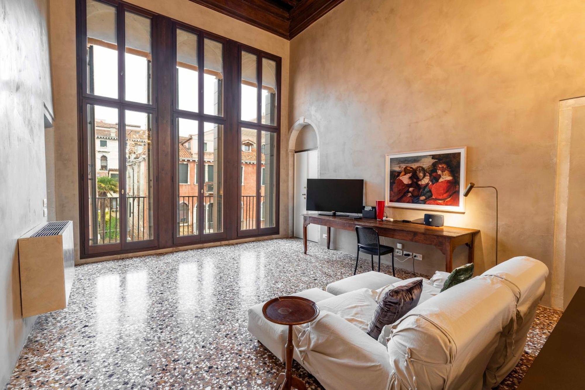 Portego Del Drapier Venedig Exteriör bild